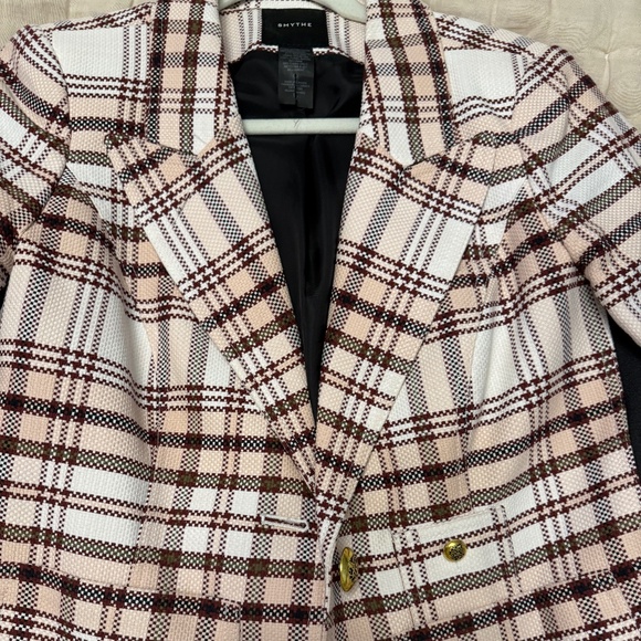 Smythe Patch Pocket Tuxedo Stripe Blazer - Picture 8 of 10